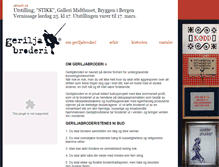 Tablet Screenshot of geriljabroderi.com